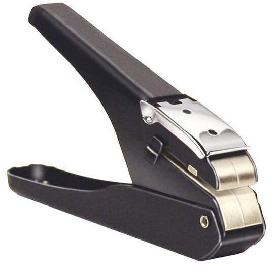McGill; McGill Metal Slot Punch - 1 Punch Head(S) - 1by8" Punch Size - Slot Shape - 2" X 1" - Silver, Black; Category:Paper Punches & Cutters; Image:1